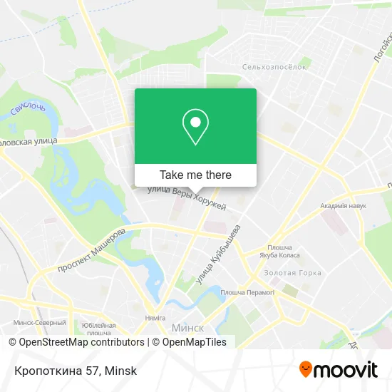 Кропоткина 57 map