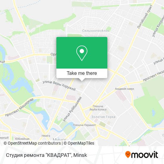 Студия ремонта "КВАДРАТ" map