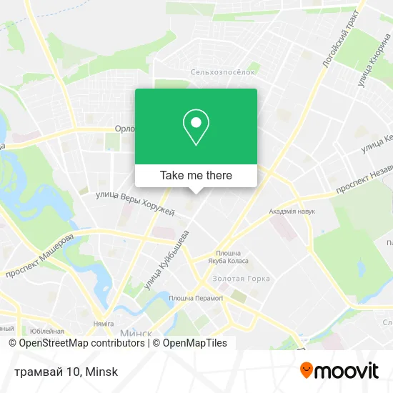 трамвай 10 map