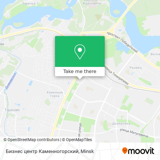 Бизнес центр Каменногорский map