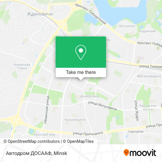 Автодром ДОСААФ map