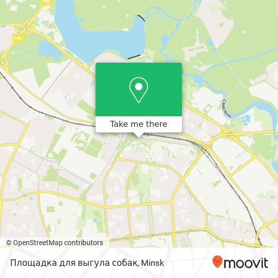 Площадка для выгула собак map