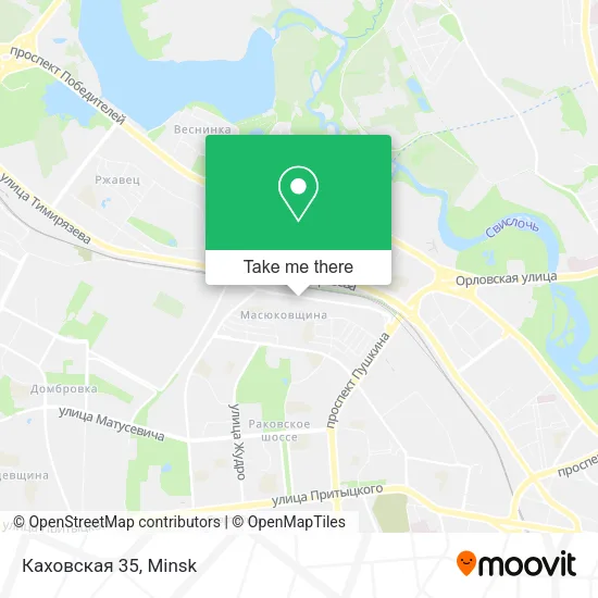 Каховская 35 map