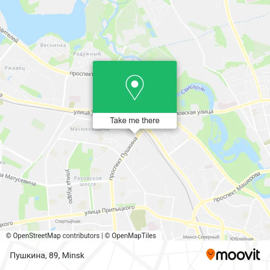 Пушкина, 89 map