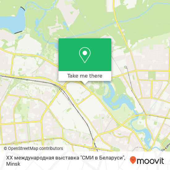 ХХ международная выставка "СМИ в Беларуси" map