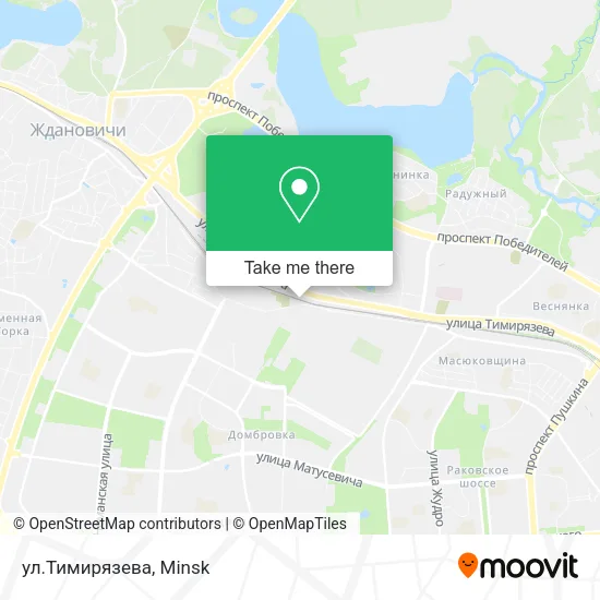 ул.Тимирязева map