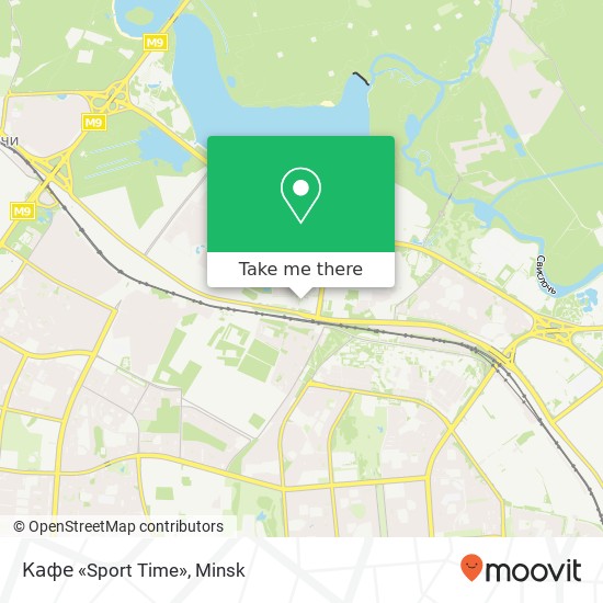 Кафе «Sport Time» map