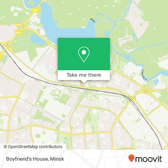 Boyfriend's House map