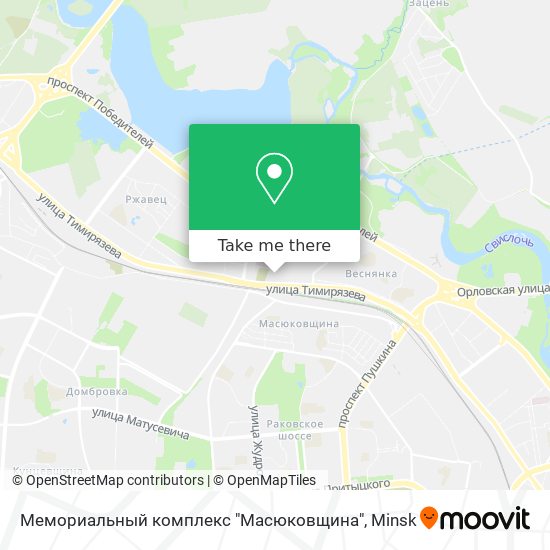 Мемориальный комплекс "Масюковщина" map