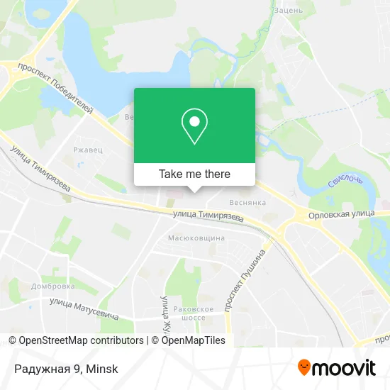 Радужная 9 map