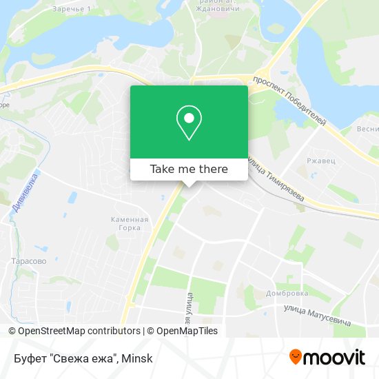 Буфет "Свежа ежа" map