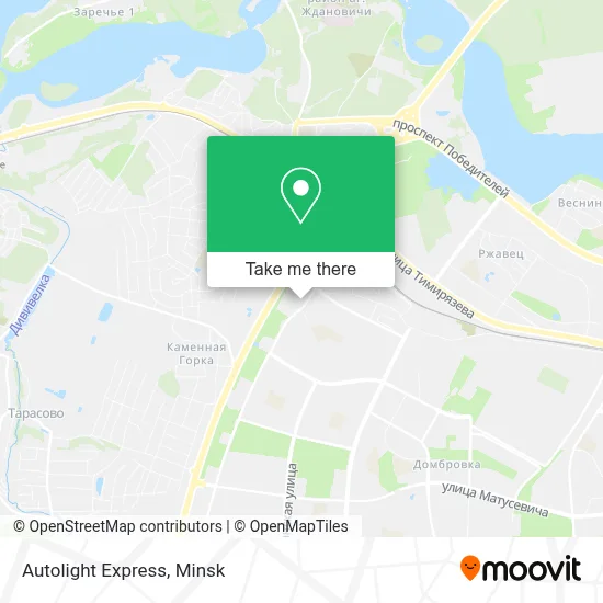 Autolight Express map