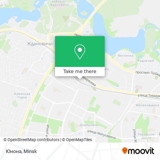 Юнона map