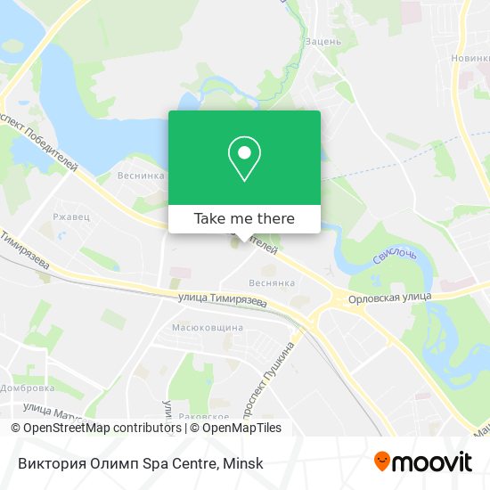 Виктория Олимп Spa Centre map