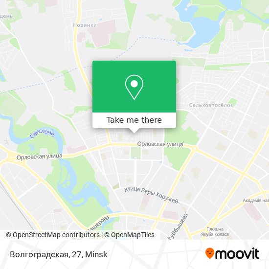 Волгоградская, 27 map