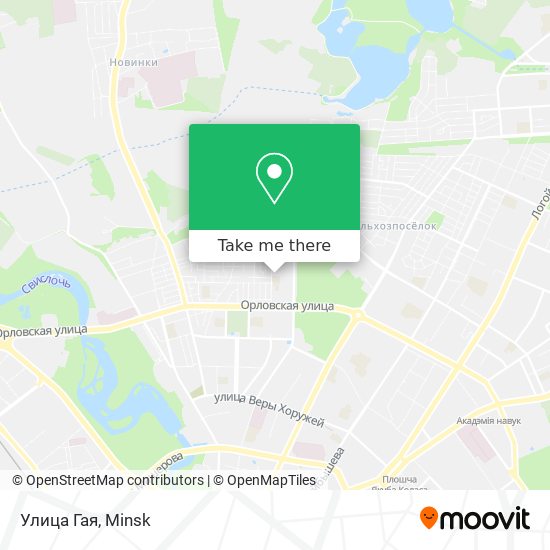 Улица Гая map