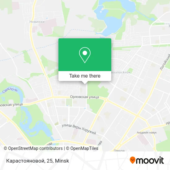 Карастояновой, 25 map