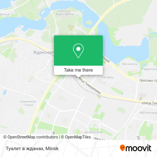 Туалет в жданах map