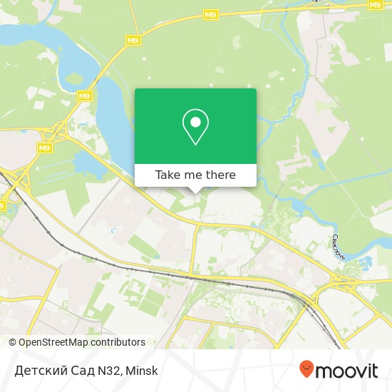Детский Сад N32 map