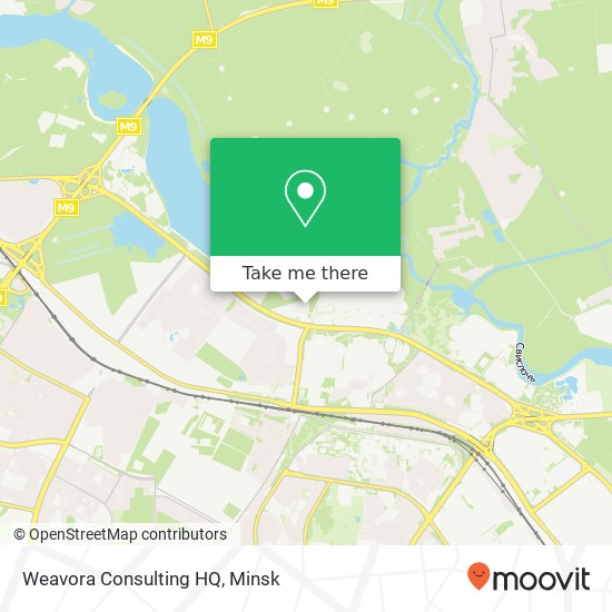 Weavora Consulting HQ map