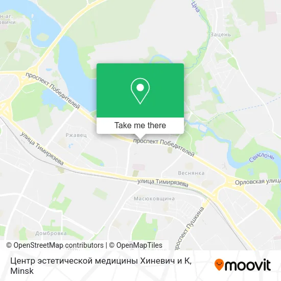 Центр эстетической медицины Хиневич и К map
