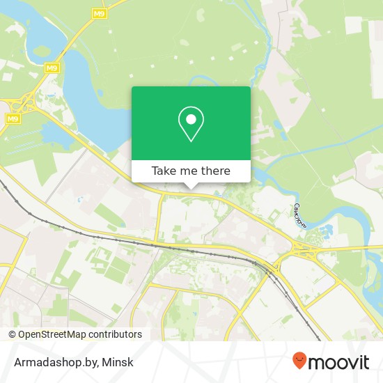 Armadashop.by map