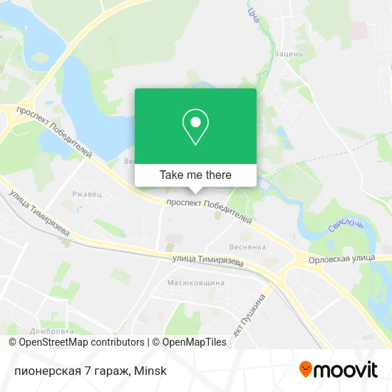 пионерская 7 гараж map