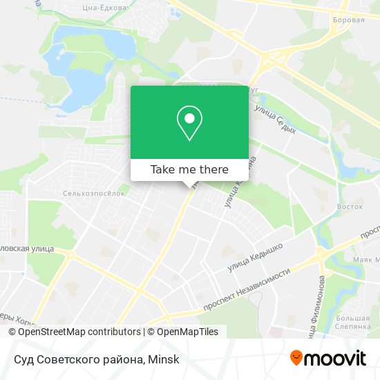 Суд Советского района map