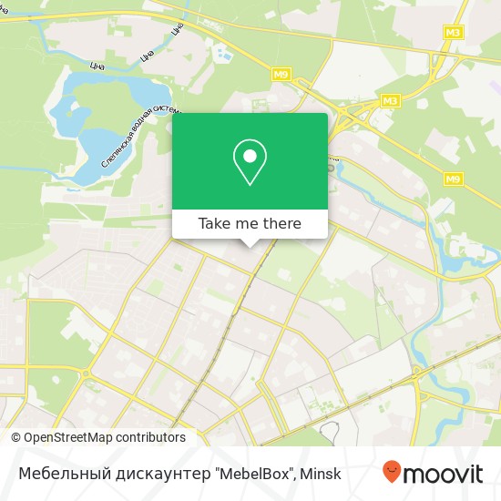 Мебельный дискаунтер "MebelBox" map