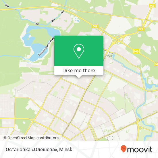 Остановка «Олешева» map