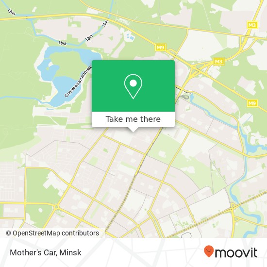 Mother's Car map