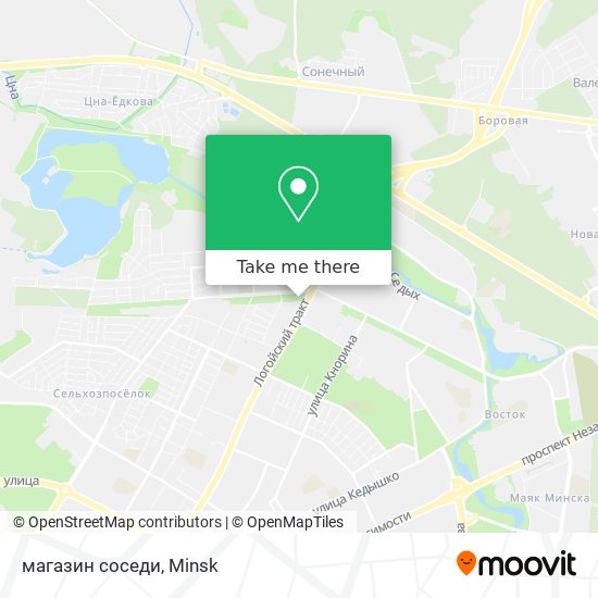 магазин соседи map