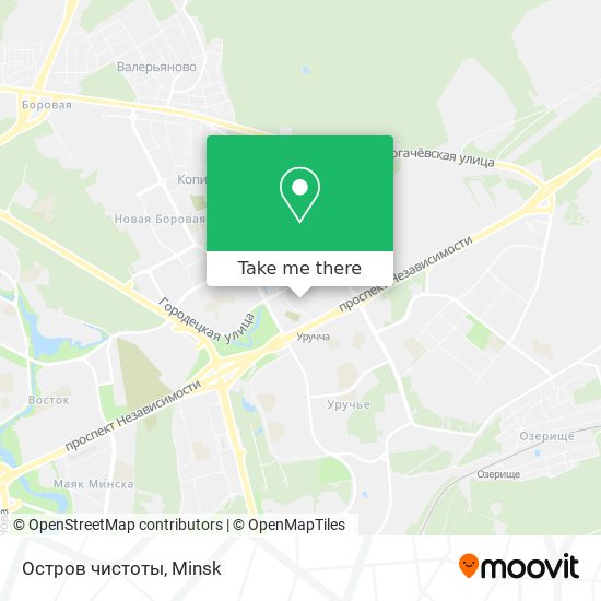 Остров чистоты map