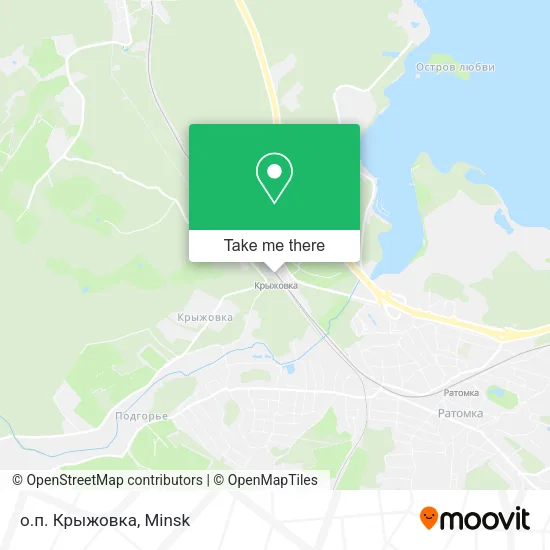 о.п. Крыжовка map