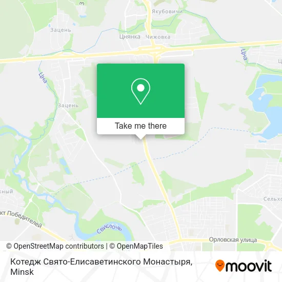 Котедж Свято-Елисаветинского Монастыря map
