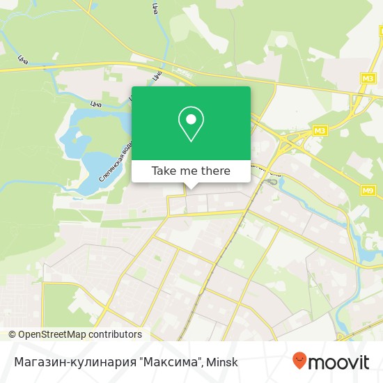 Магазин-кулинария "Максима" map