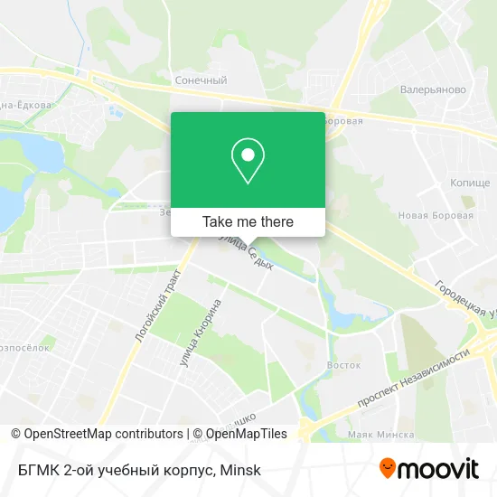 БГМК 2-ой учебный корпус map