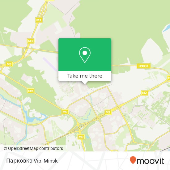 Парковка Vip map