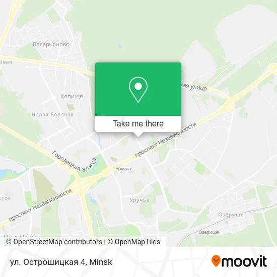 ул. Острошицкая 4 map