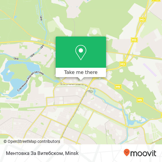 Ментовка За Витебском map