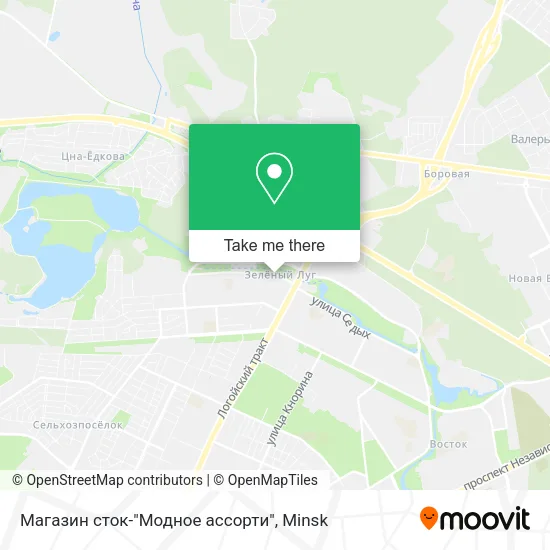 Магазин сток-"Модное ассорти" map
