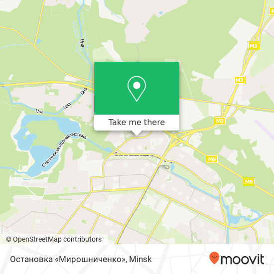 Остановка «Мирошниченко» map