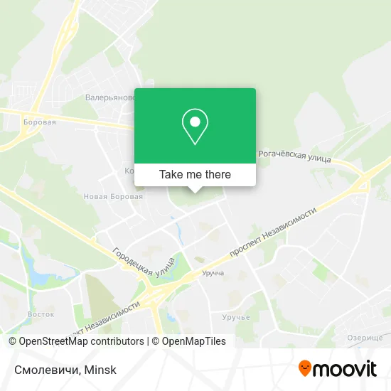 Смолевичи map