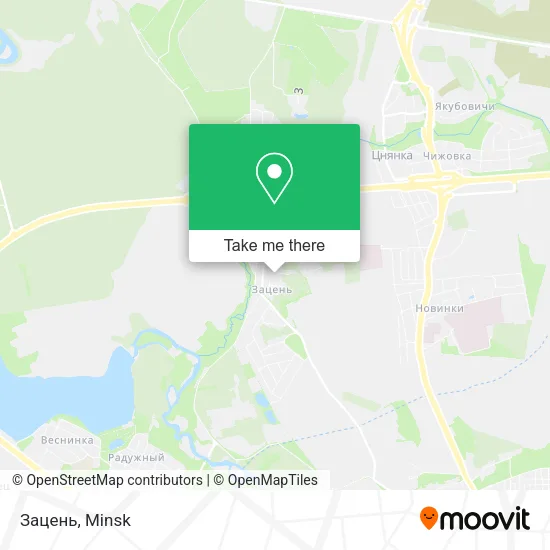 Зацень map