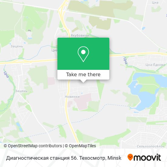 Диагностическая станция 56. Техосмотр map