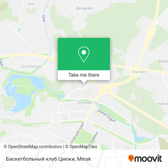 Баскетбольный клуб Цмоки map