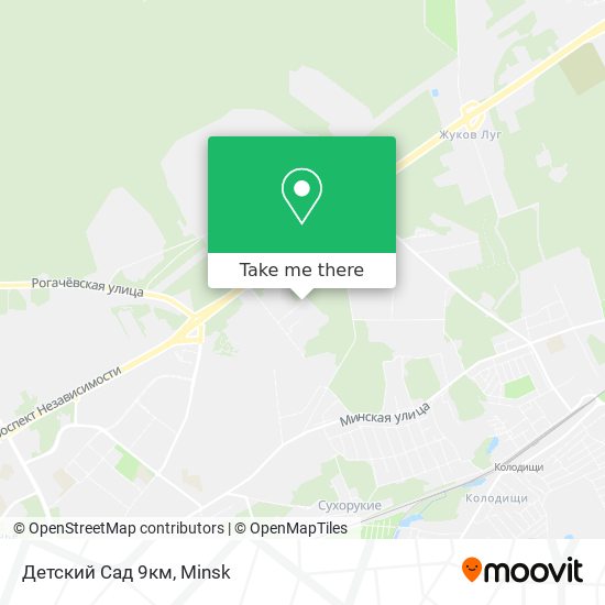 Детский Сад 9км map
