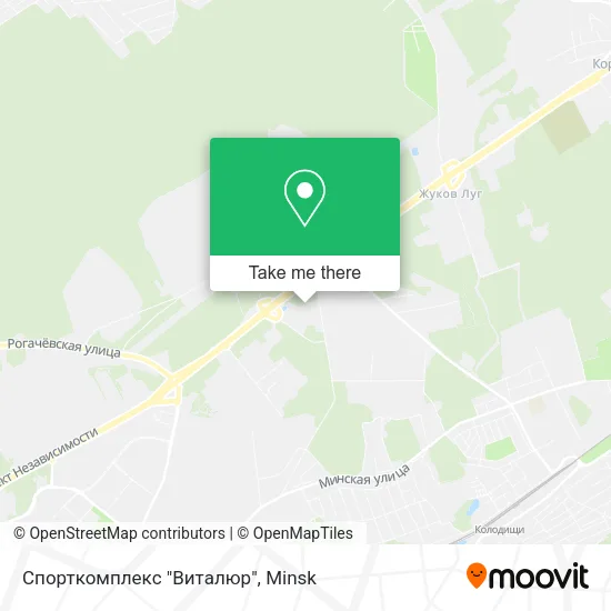 Спорткомплекс "Виталюр" map