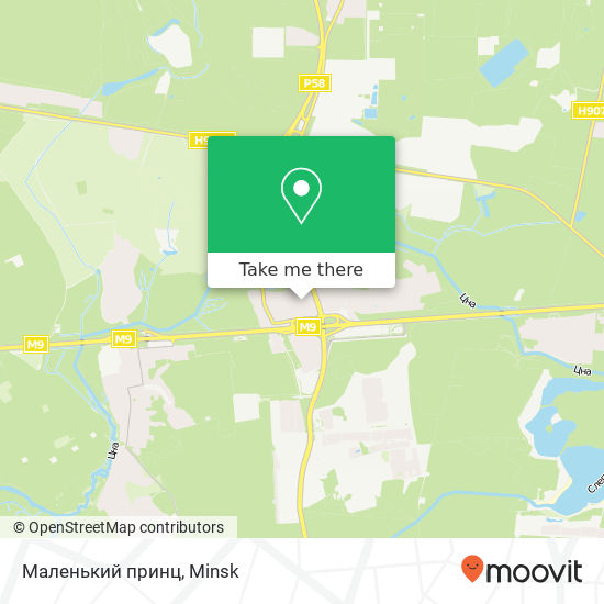 Маленький принц map