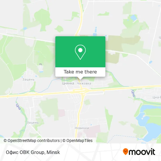 Офис OBK Group map